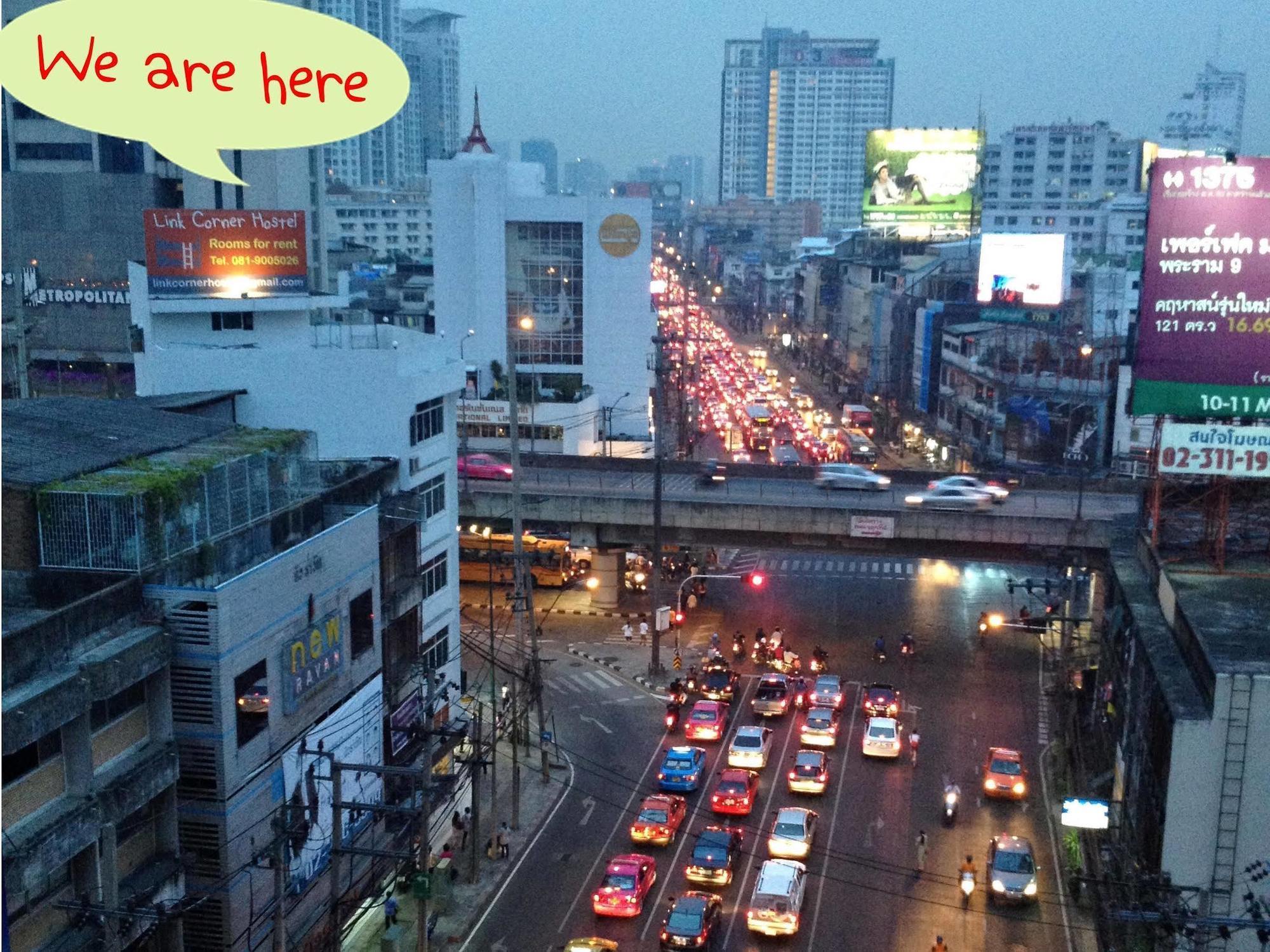 Link Corner Hostel Bangkok Zewnętrze zdjęcie