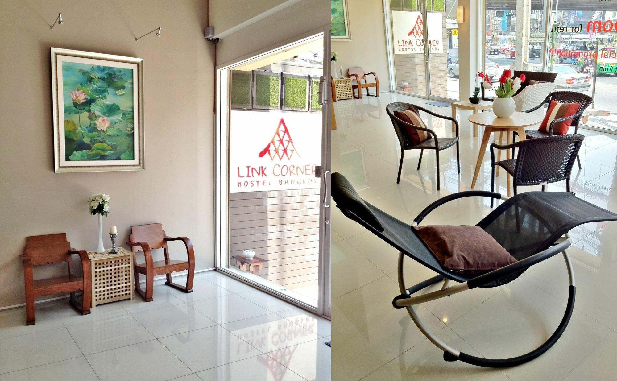 Link Corner Hostel Bangkok Zewnętrze zdjęcie